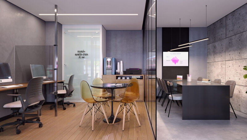 Alinea Sion - Studios 1 e 2 quartos tecnologia HOUSI®
